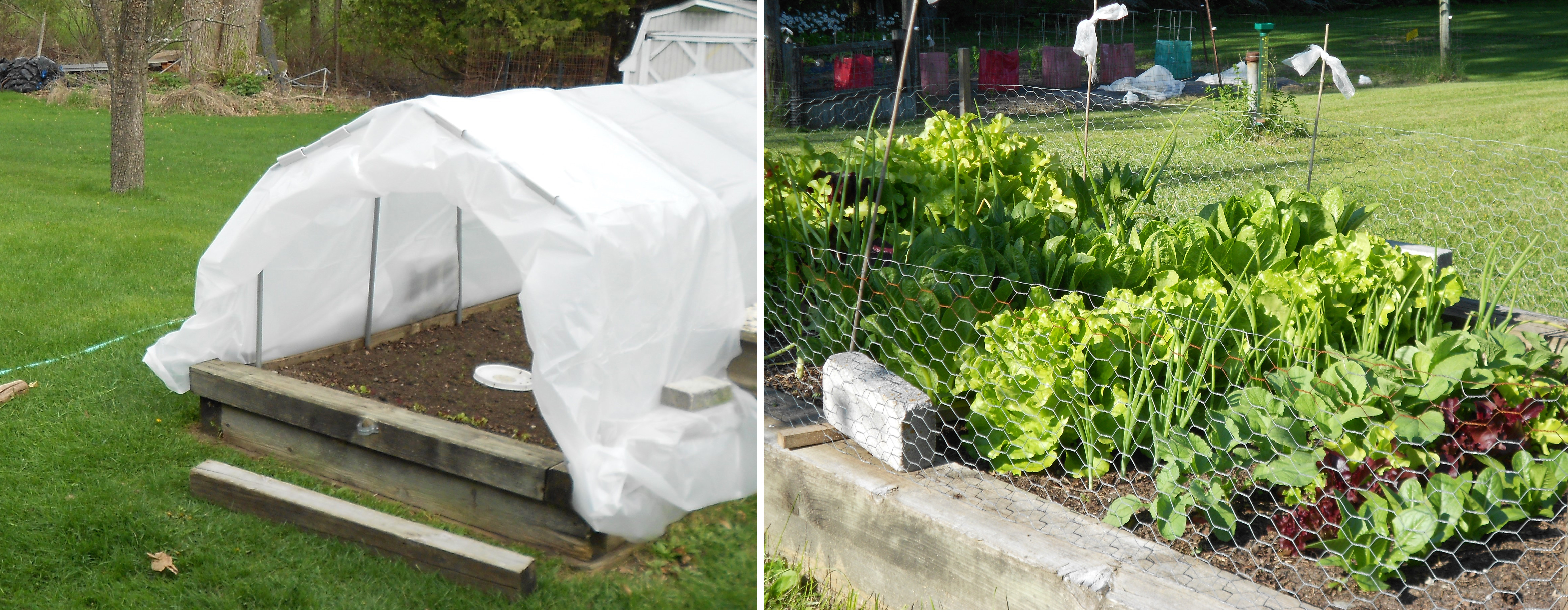 Raised garden bed